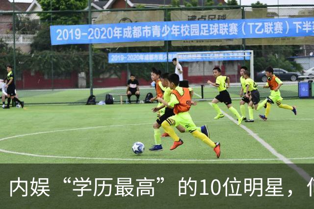 内娱“学历最高”的10位明星，何炅第8，撒贝宁第2，第1保送清华