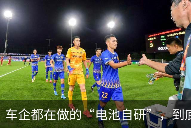 车企都在做的“电池自研”，到底“自研”到什么程度？